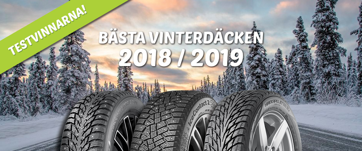 Bäst i test vinterdäck 2018 - 2019